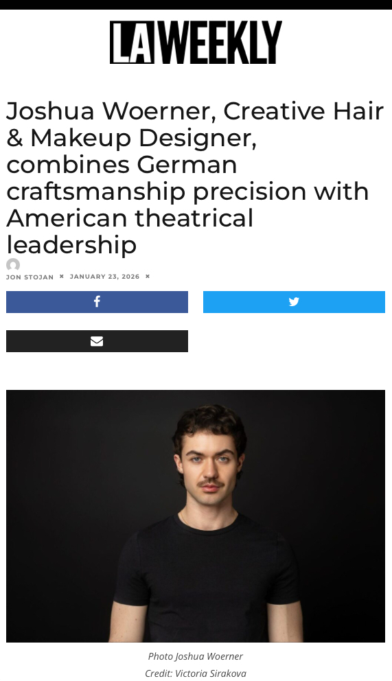 Joshua Woerner LA Weekly 01/23/2026